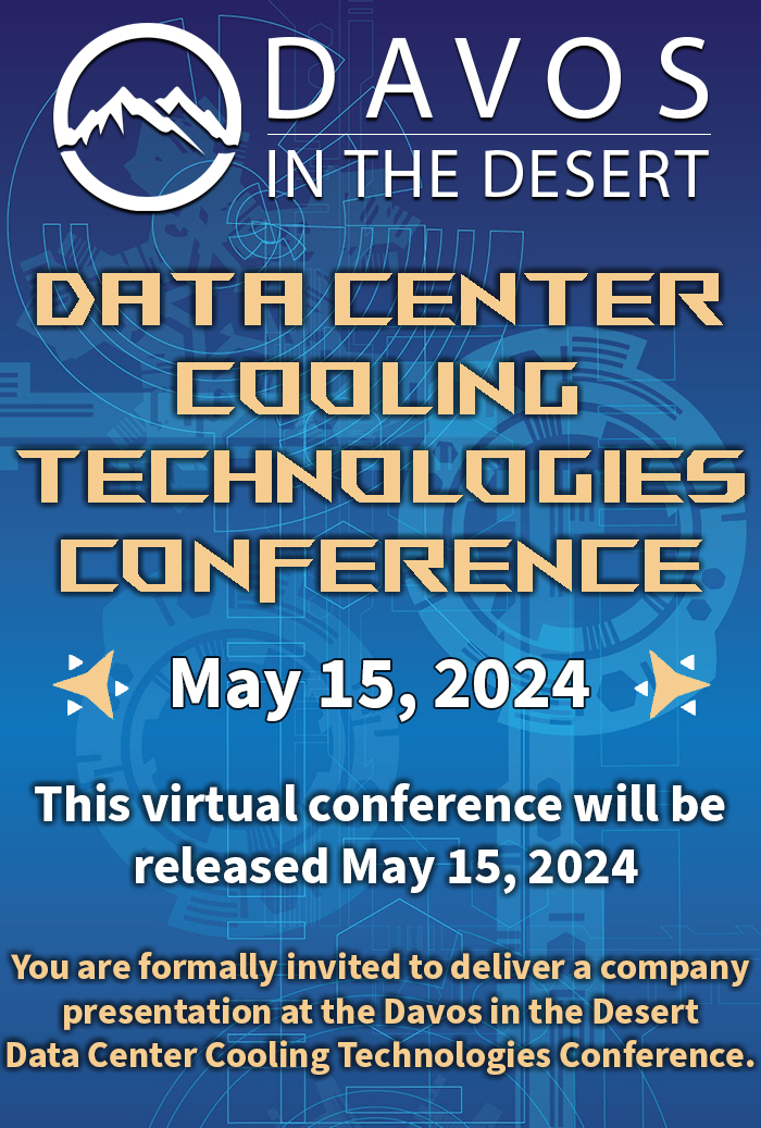 Data Center Cooling Technologies Conference May 15, 2024