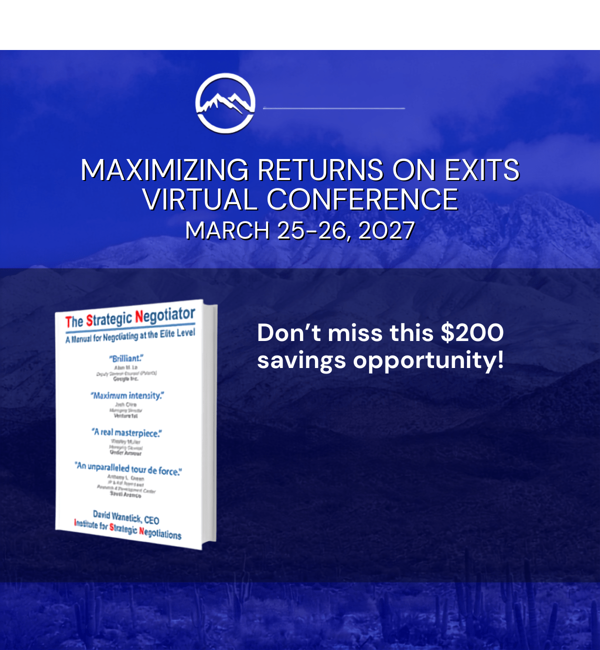 Maximizing Returns on Exits Virtual Conference
