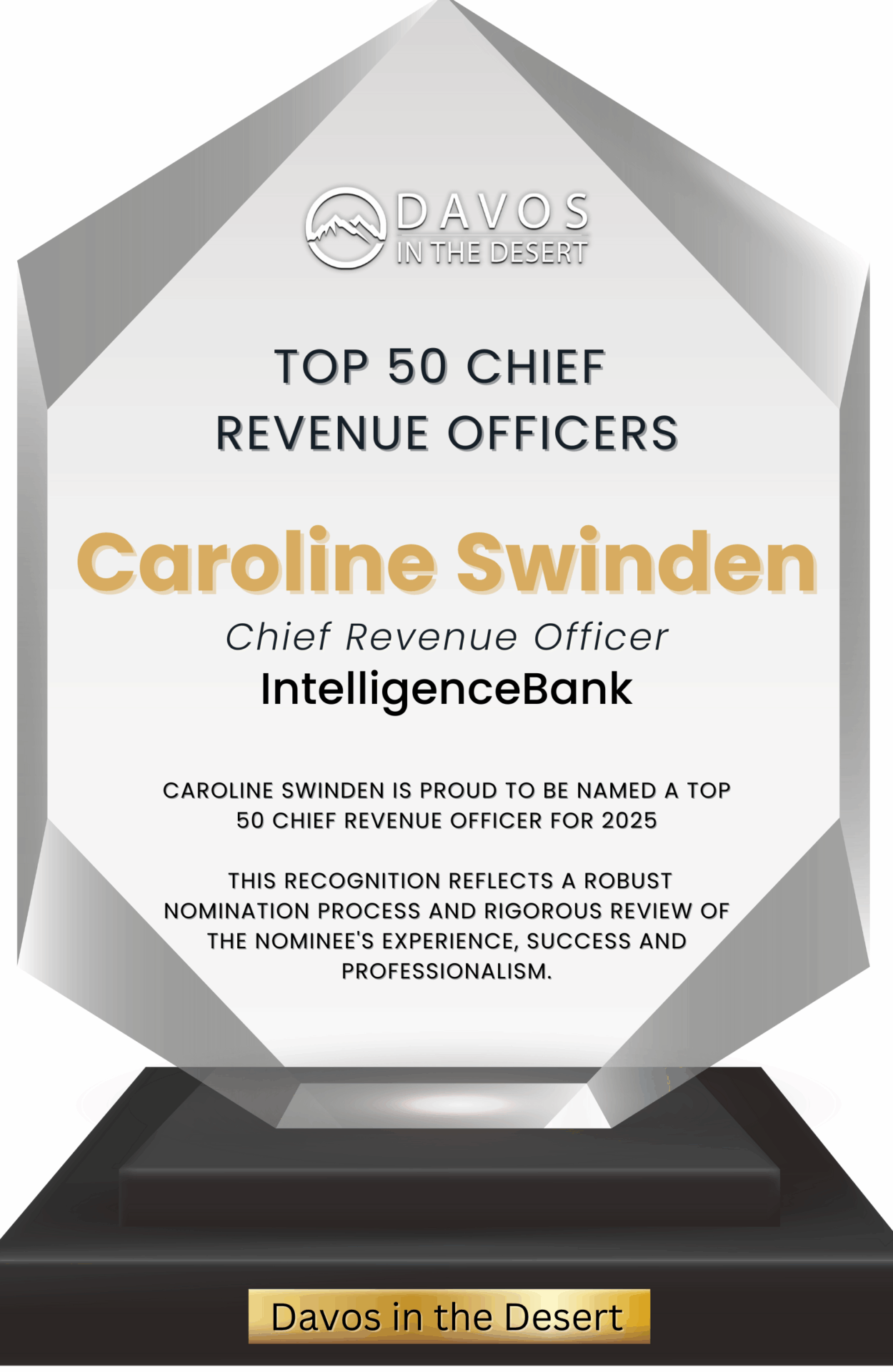 Caroline Swinden trophy