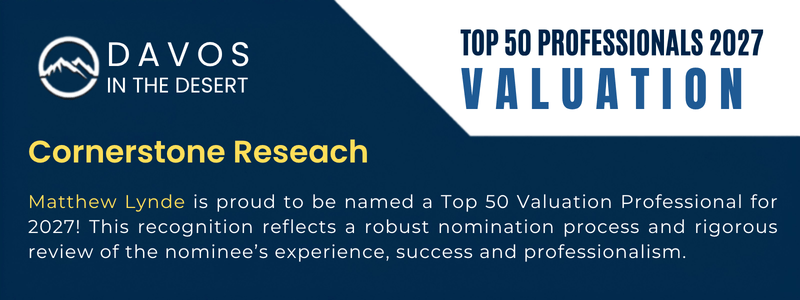 Top 50 Valuation Professionals Nomination Production/Licensing Fee
