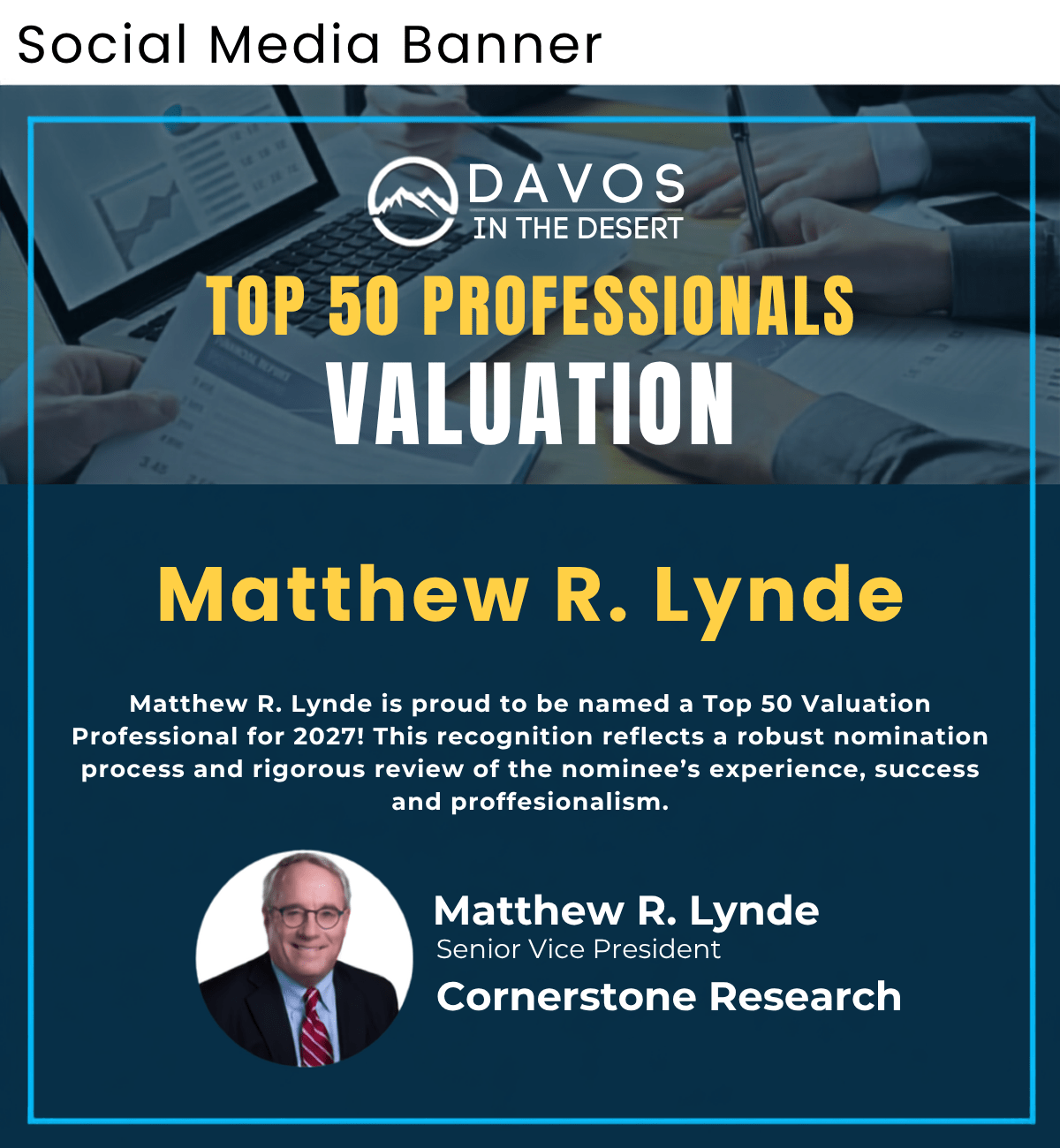 Top 50 Valuation Professionals Nomination Production/Licensing Fee - Image 2